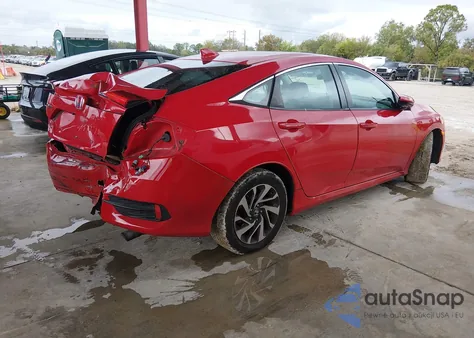 2017 Honda Civic Ex from USA, damaged, VIN 2HGFC2F75HH518857